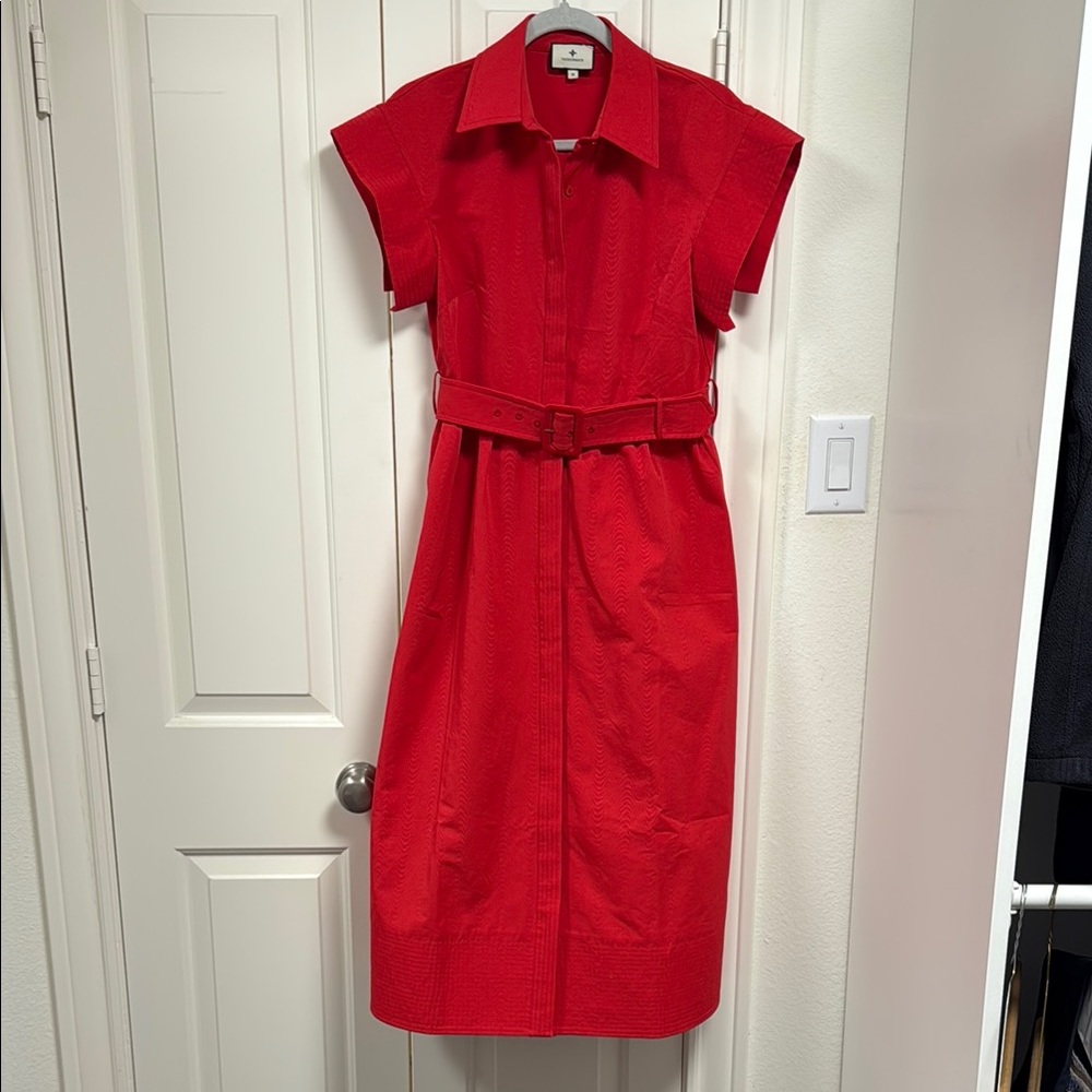 Tuckernuck Chloe dress - red, size M